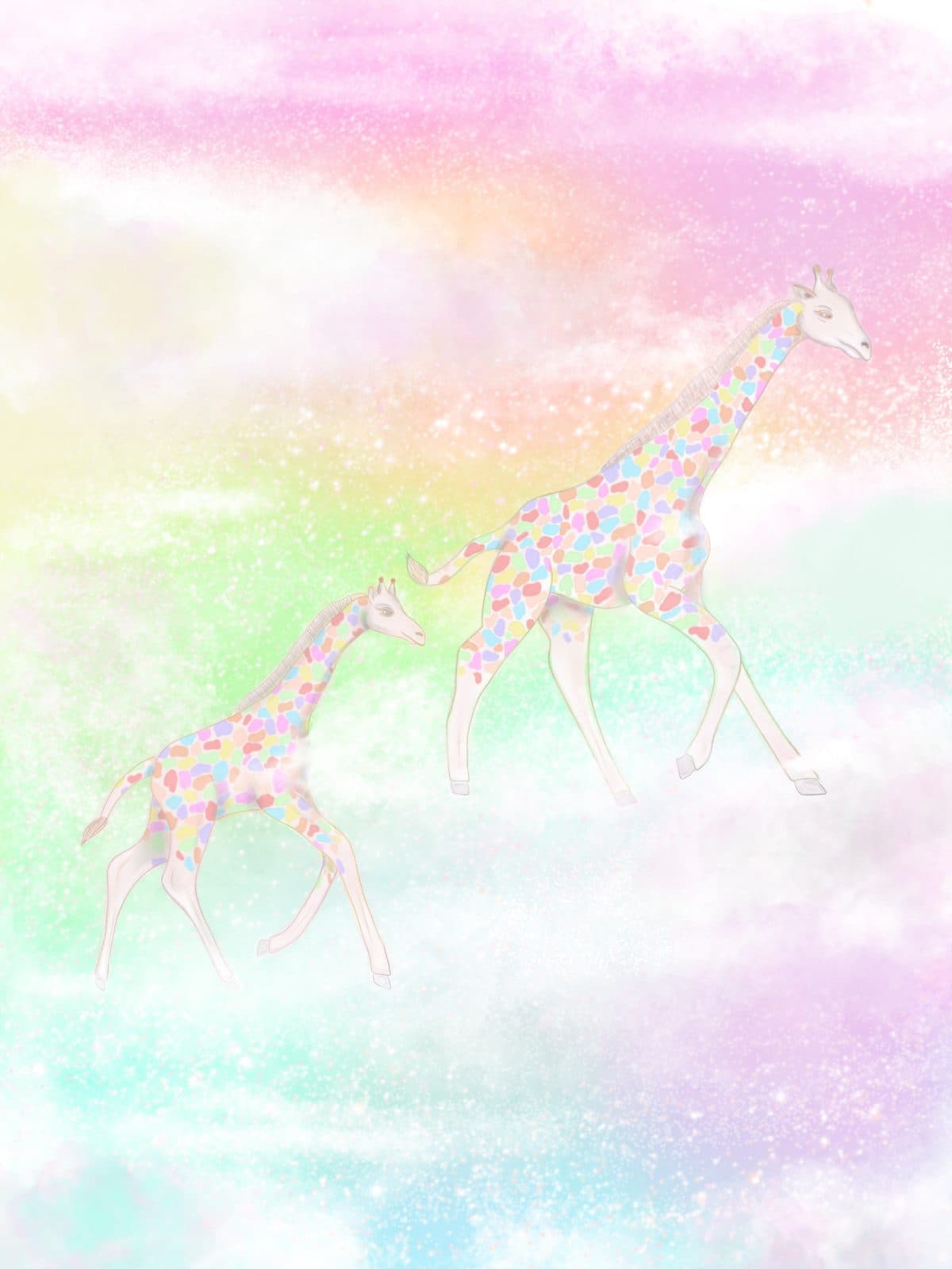 Giraffes Gone Skyward