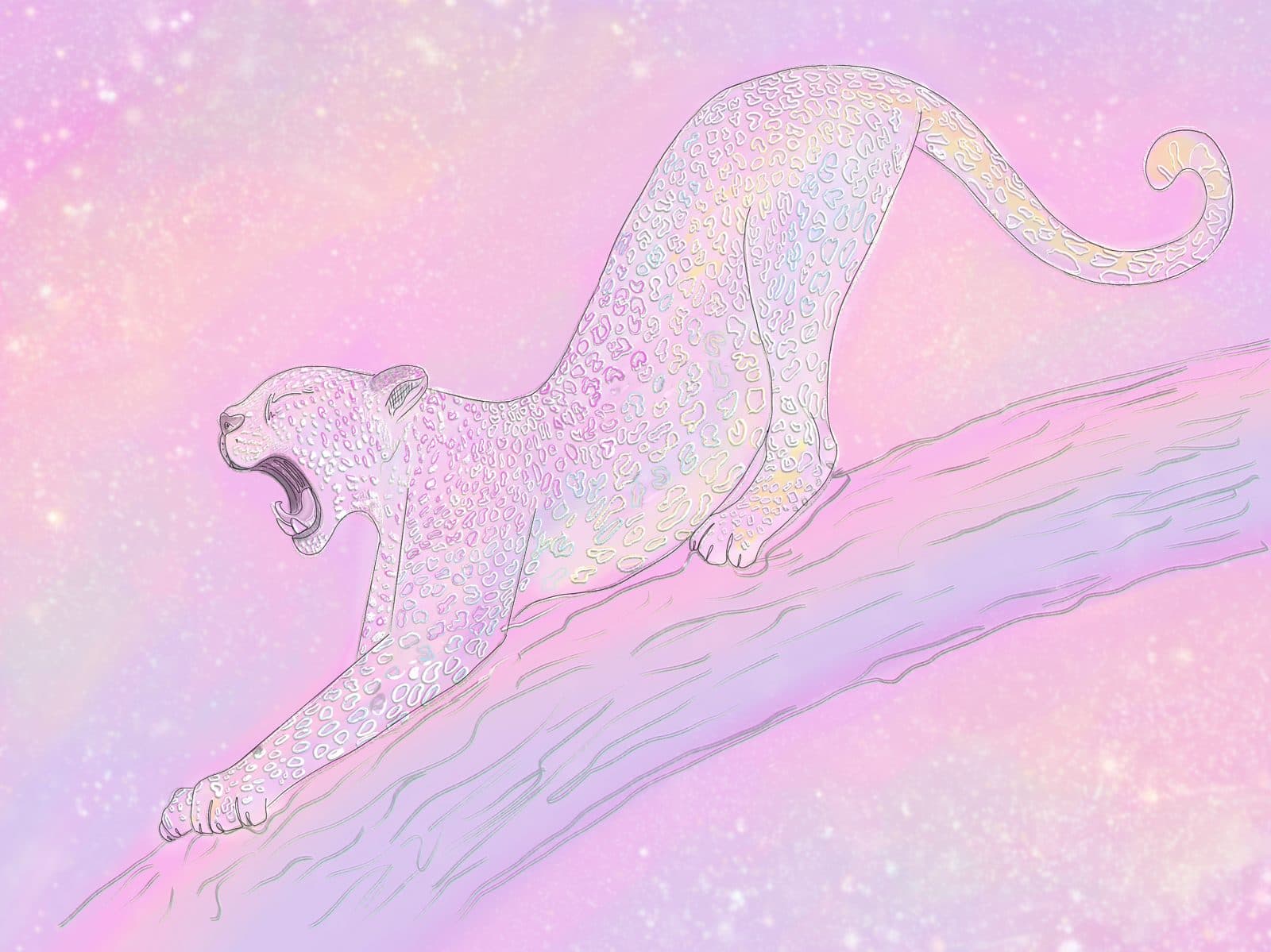 Pink Leopard Paradise
