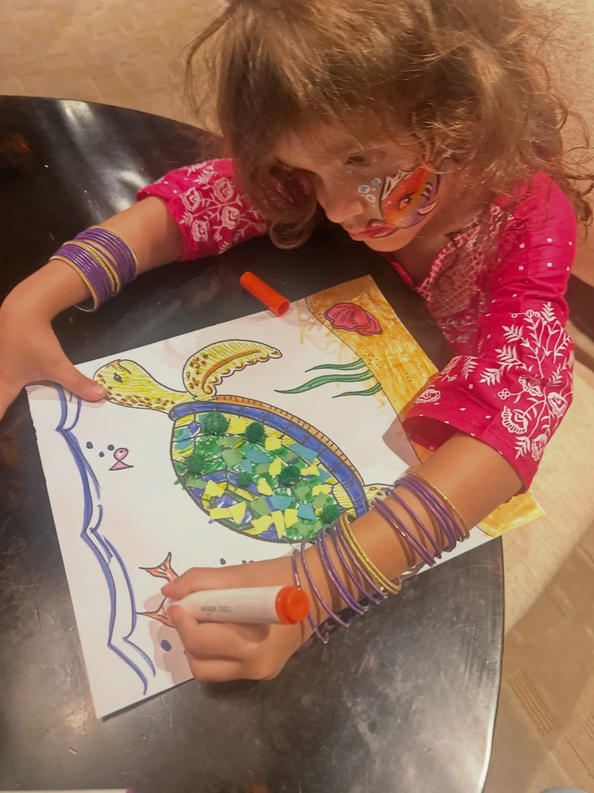 Kids Art Classes โ example of Brier's work